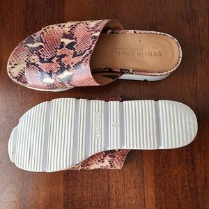 Snake print slides